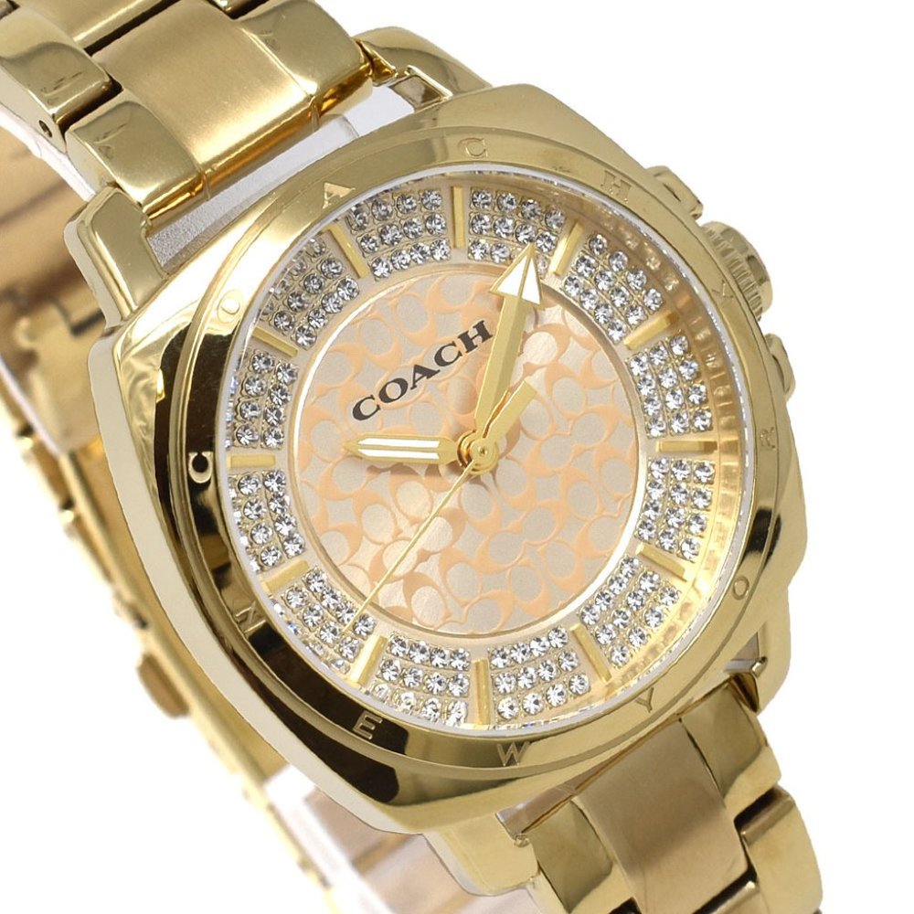 COACH Small Boyfriend Watch, 34mm - Gold - 14501994 - Picture 2 of 9